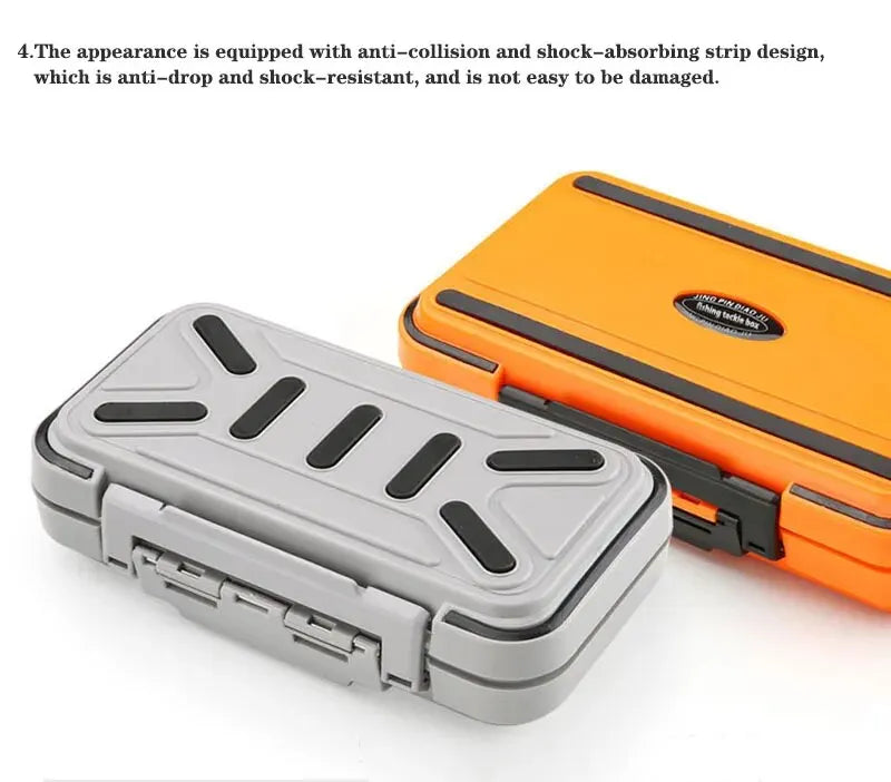 Waterproof Fishing Tackle Box for Hooks & Lures