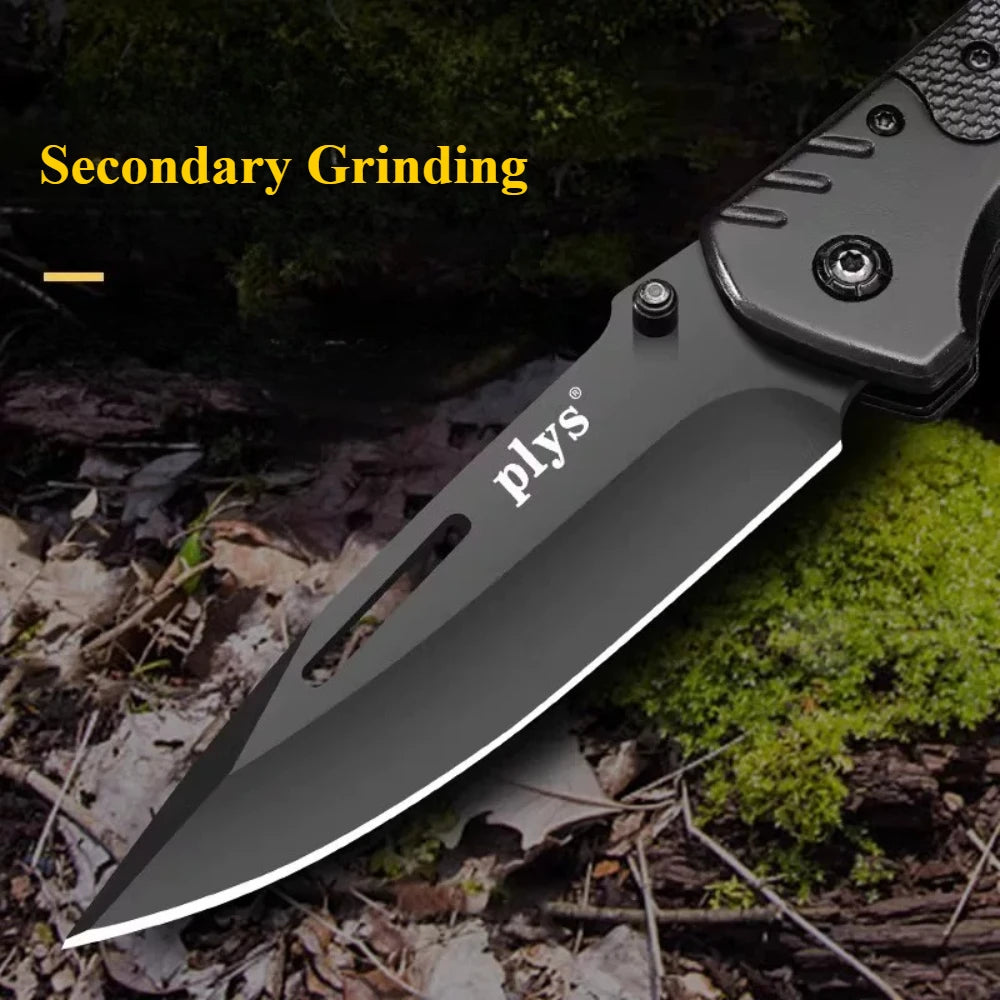 Multifunctional Folding Pocket Knife – High-Hardness Blade for Camping & Outdoor Use