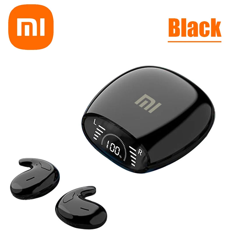 Low-Profile Bluetooth Sleep Earbuds with Charging Case