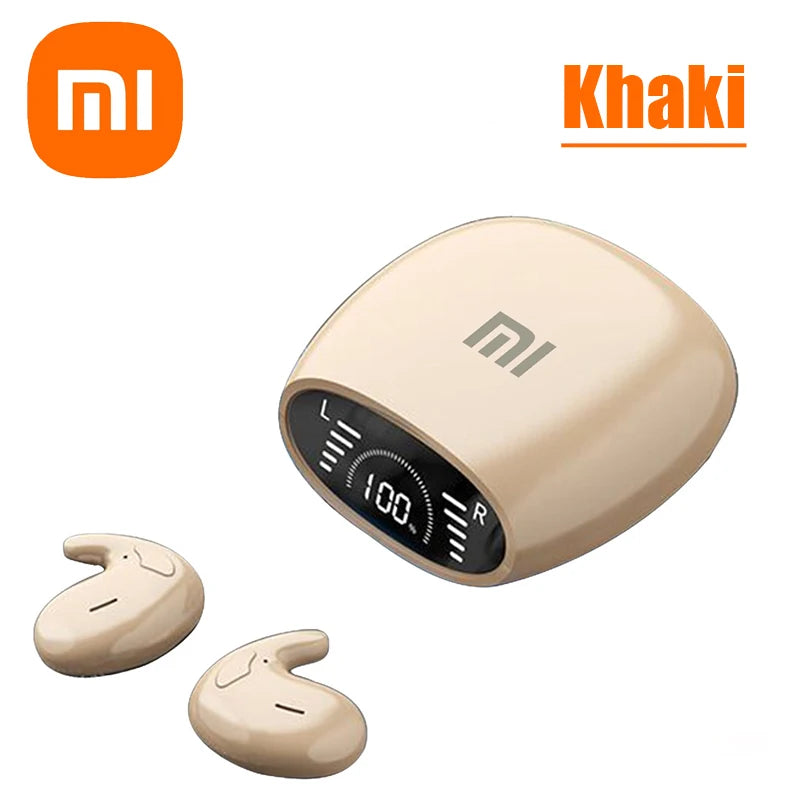 Low-Profile Bluetooth Sleep Earbuds with Charging Case