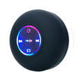 Portable Wireless Bluetooth Speaker – LED Lights & Suction Cup Mount