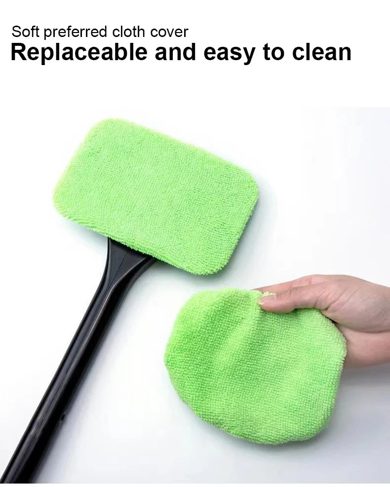 Car Window Cleaning Brush with Long Handle