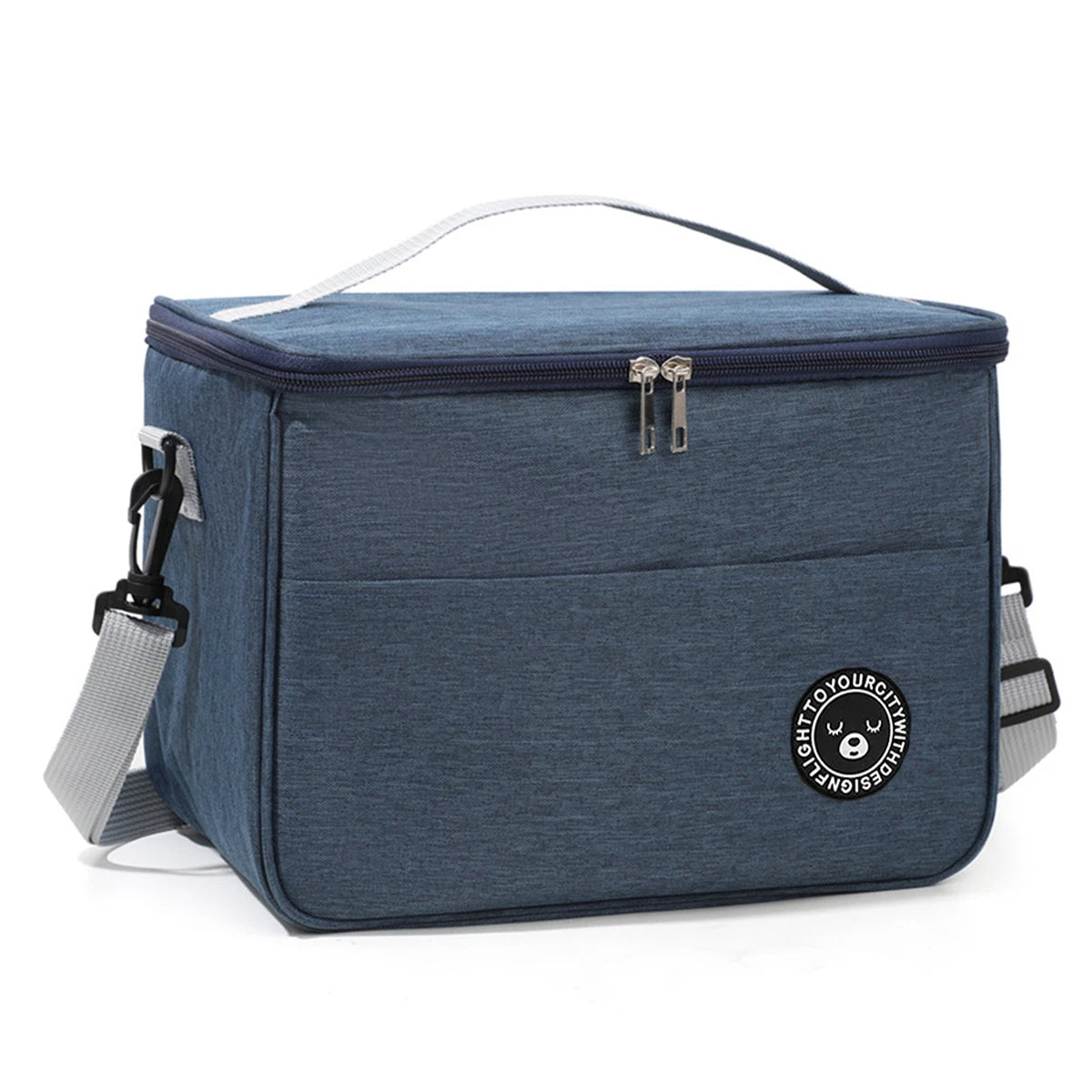 Large Insulated Lunch Bag with Shoulder Strap