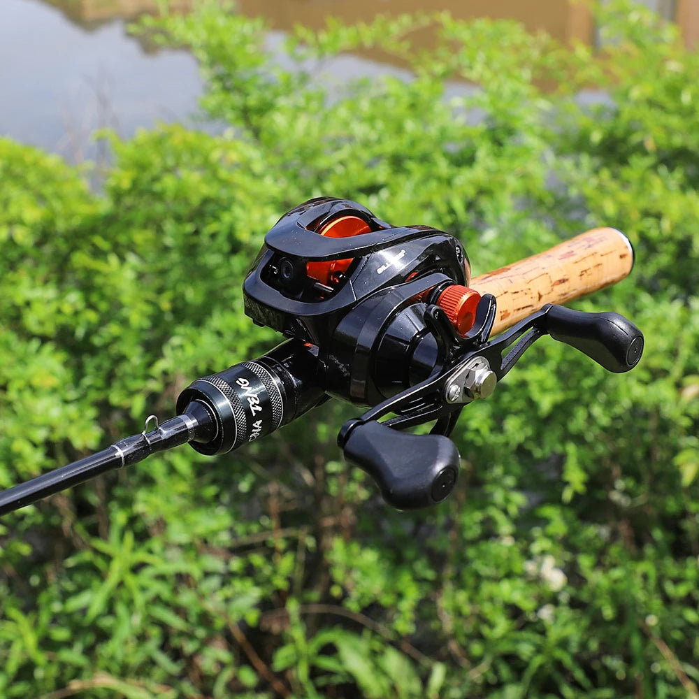 6.3:1 Baitcasting Fishing Reel, Left or Right Hand