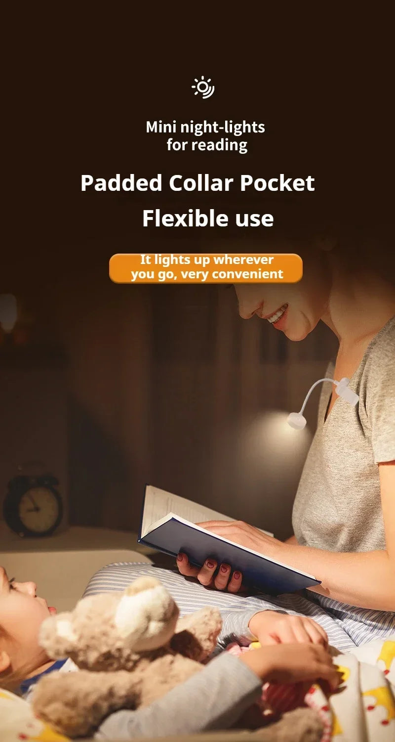 Clip-On LED Desk Lamp – Gooseneck, Memory Function, 3 Modes, Eye Protection