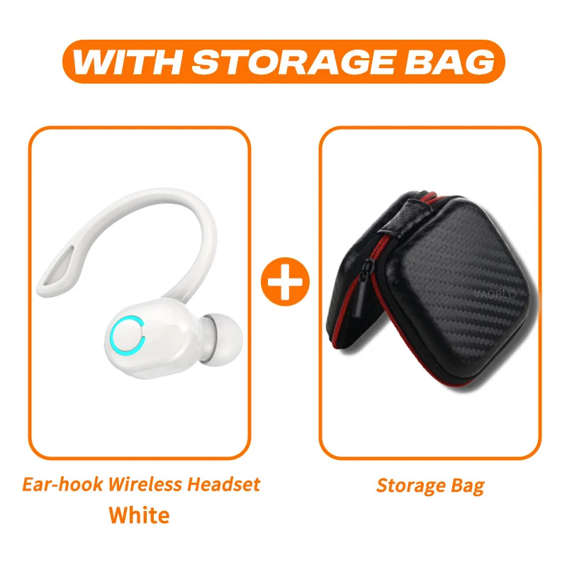 Hi-Fi Bass Waterproof Sport Earbuds – Noise Cancelling Wireless