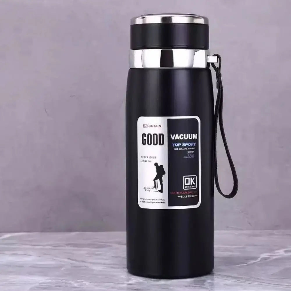 800/1000ml Stainless Steel Insulated Sports Thermos with Handle