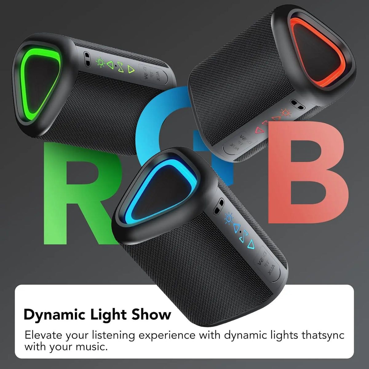 IPX7 Waterproof Portable Bluetooth Speaker – 24-Hour Playtime