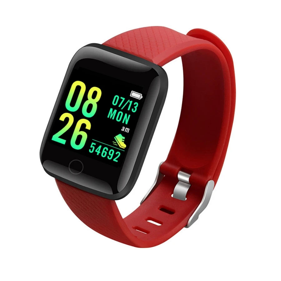 Bluetooth Smartwatch with Fitness Tracking & Music Control