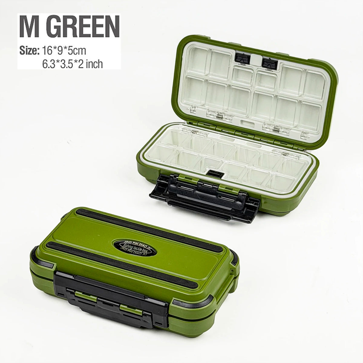 Waterproof Fishing Tackle Box for Hooks & Lures