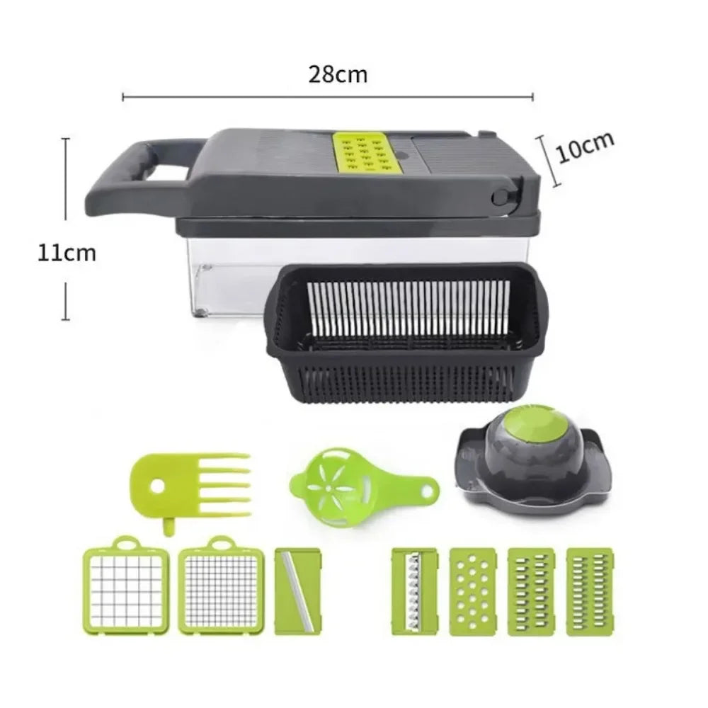Multi-Function Vegetable Chopper, Slicer & Dicer