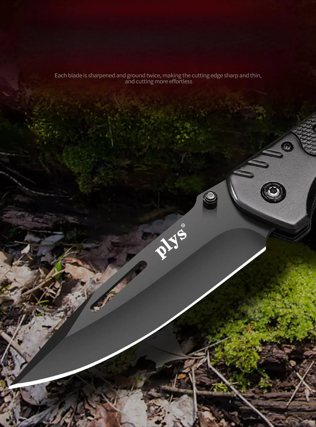 Multifunctional Folding Pocket Knife – High-Hardness Blade for Camping & Outdoor Use