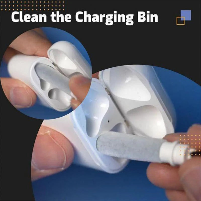 Earbuds & Headset Cleaning Kit – Cleaning Pen & Brush for AirPods, Samsung & More
