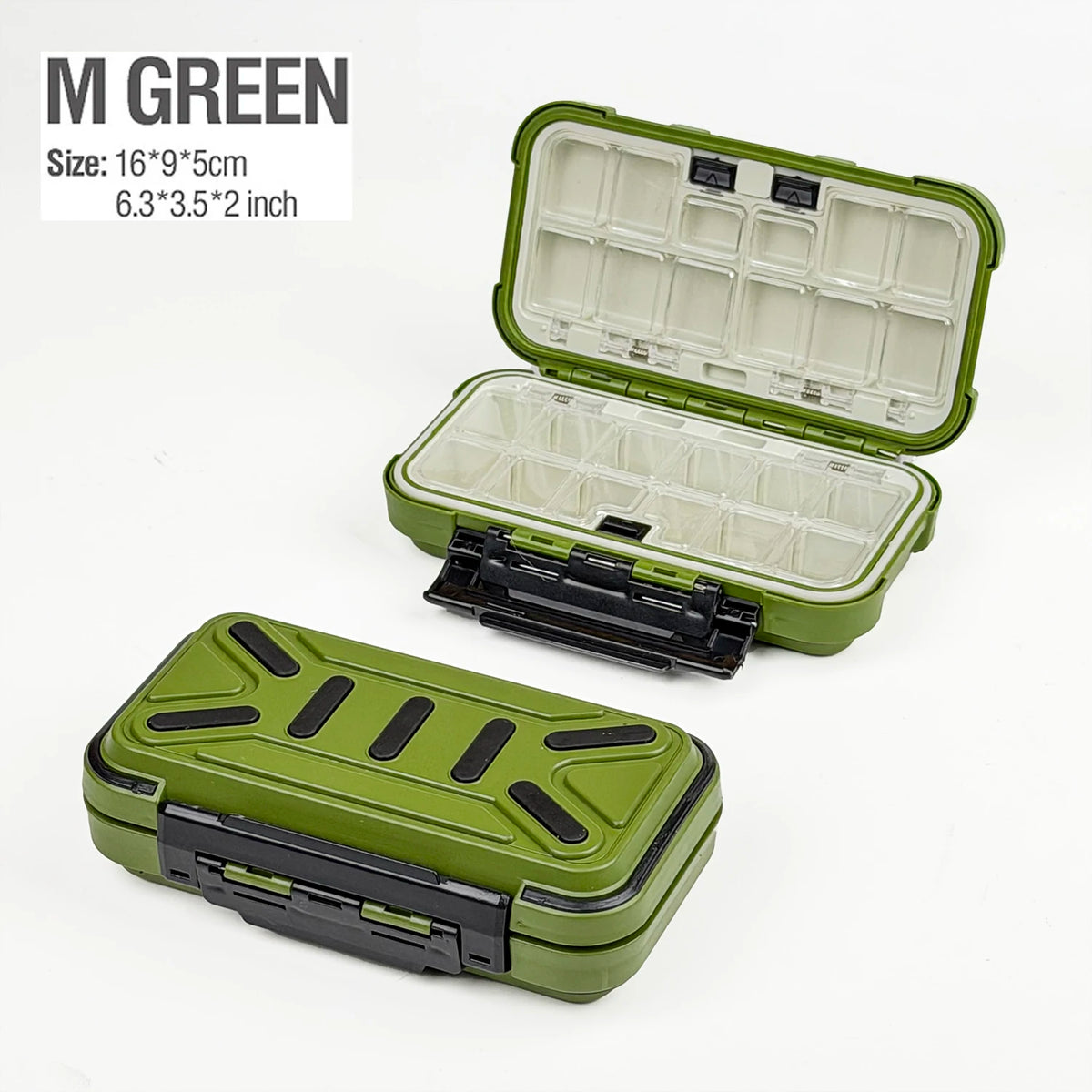 Waterproof Fishing Tackle Box for Hooks & Lures