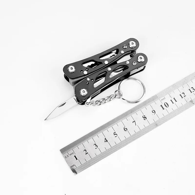 Folding Multi-Tool Pliers – Stainless Steel Portable Combination Tool for Camping & Survival