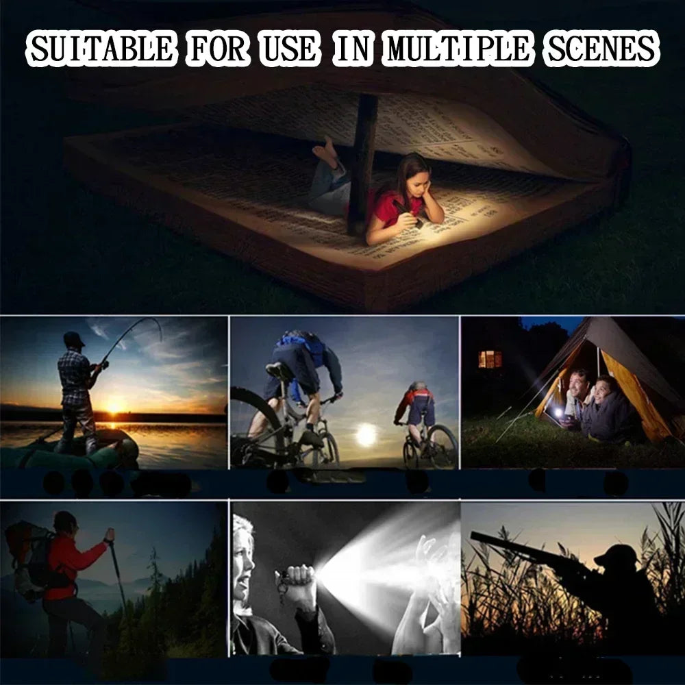 Super Bright Rechargeable LED Tactical Flashlight – Long Range Waterproof Torch