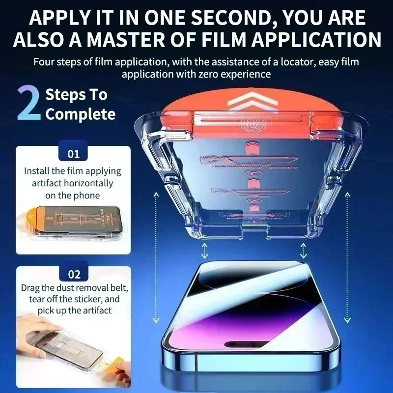 iPhone Screen Protector – Tempered Glass with Oleophobic Coating