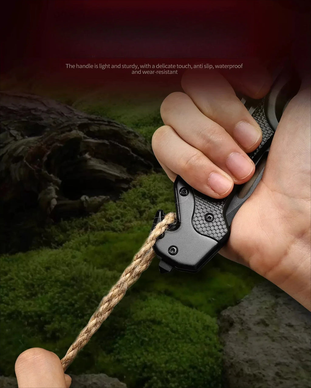 Multifunctional Folding Pocket Knife – High-Hardness Blade for Camping & Outdoor Use