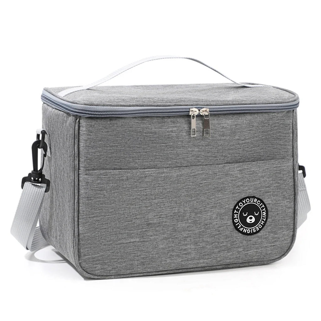 Large Insulated Lunch Bag with Shoulder Strap