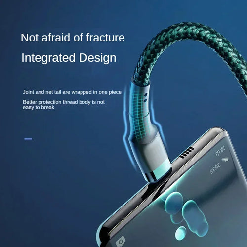 120W USB-C to USB-C Fast Charging Cable – Compatible with Samsung S24, S23 & More