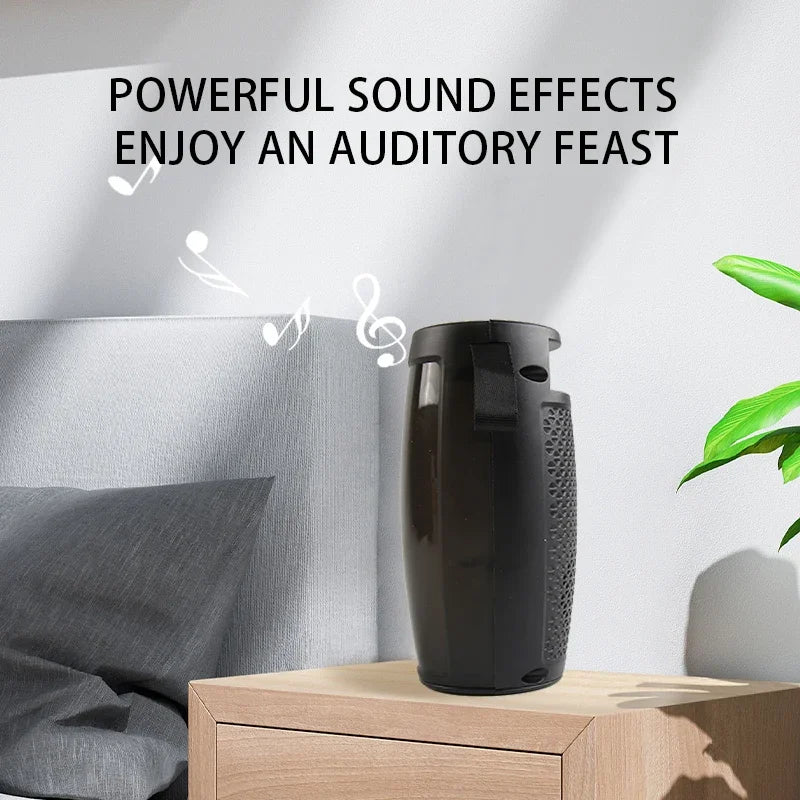 Portable Bluetooth Speaker with LED Lights – Powerful Wireless Sound
