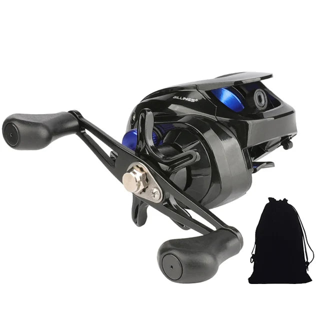 6.3:1 Baitcasting Fishing Reel, Left or Right Hand