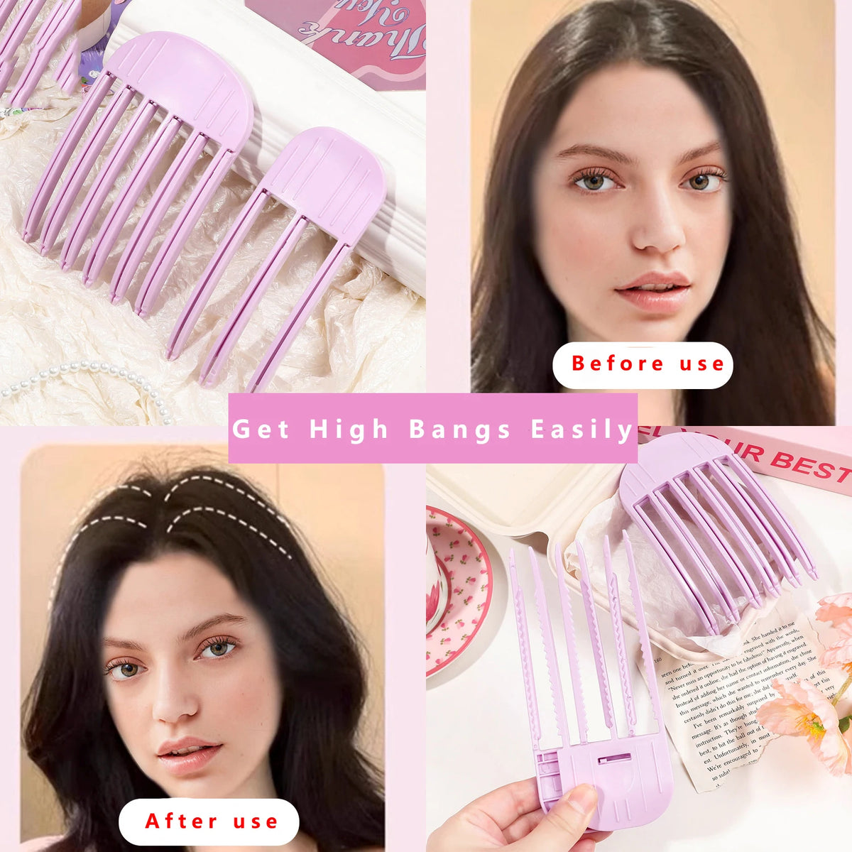 Volumizing Hair Clips – No-Heat Curl & Root Lift