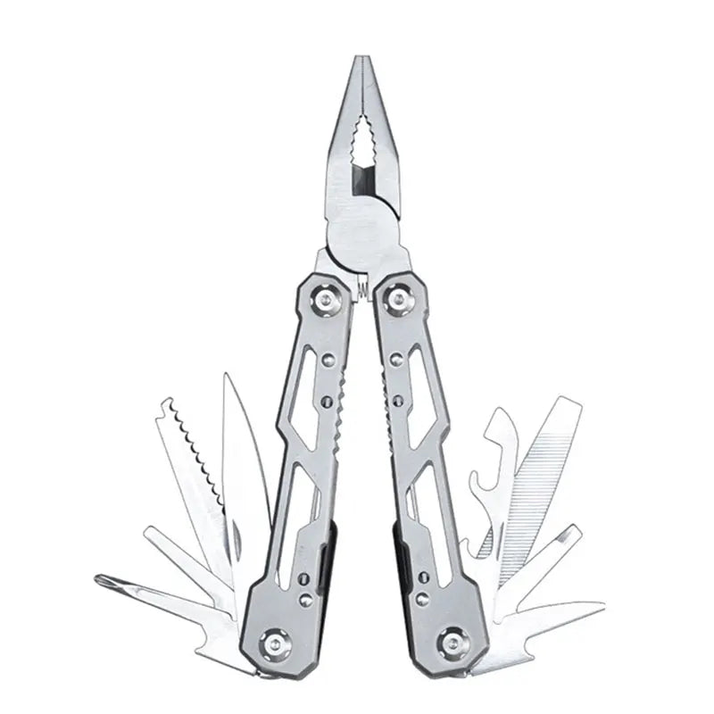 Folding Multi-Tool Pliers – Stainless Steel Portable Combination Tool for Camping & Survival