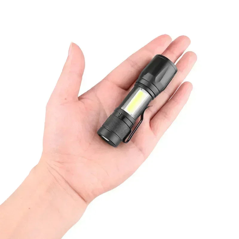 Super Bright Rechargeable LED Tactical Flashlight – Long Range Waterproof Torch