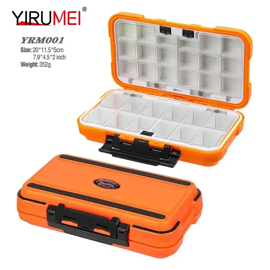 Waterproof Fishing Tackle Box for Hooks & Lures