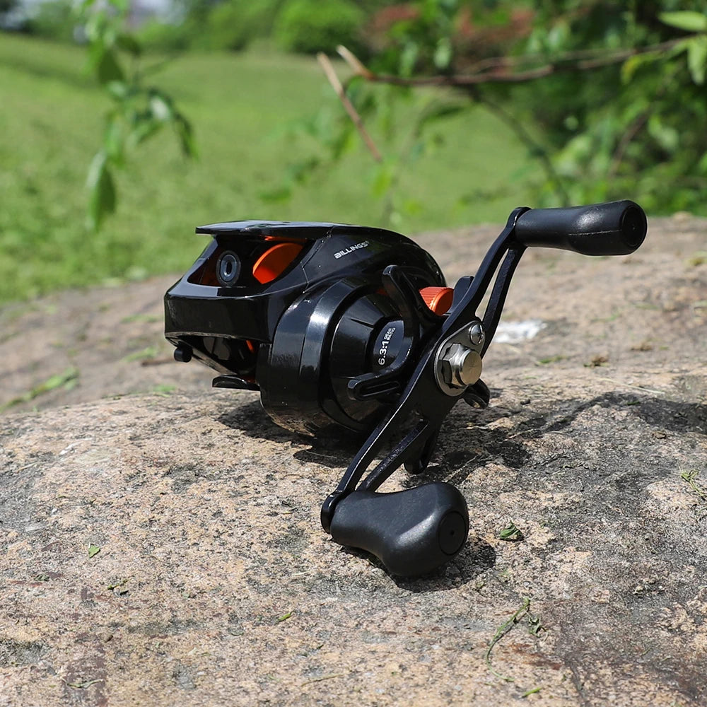 6.3:1 Baitcasting Fishing Reel, Left or Right Hand