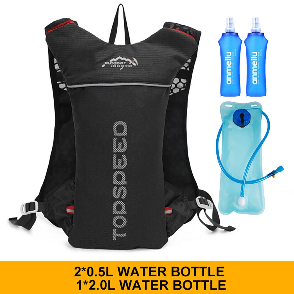 5L Ultralight Running Hydration Vest with Water-Bag Options