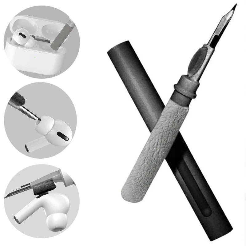 Earbuds & Headset Cleaning Kit – Cleaning Pen & Brush for AirPods, Samsung & More
