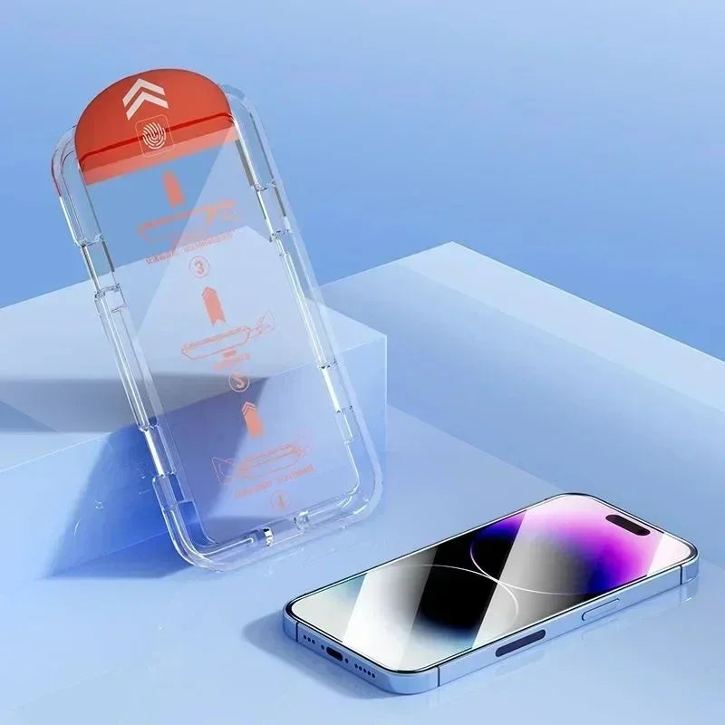 iPhone Screen Protector – Tempered Glass with Oleophobic Coating