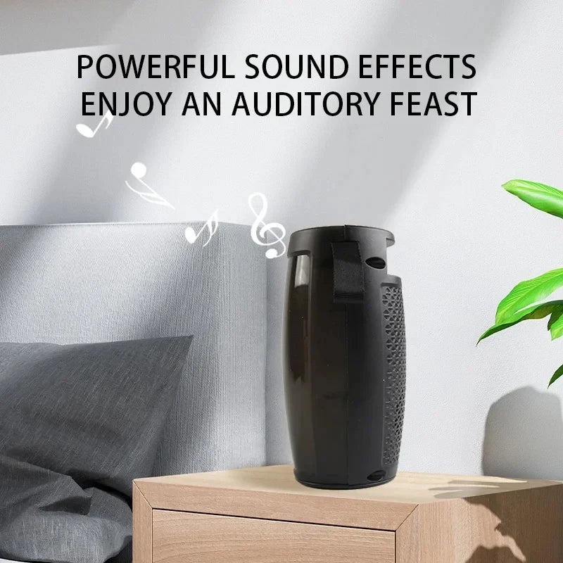 Portable Bluetooth Speaker with LED Lights – Powerful Wireless Sound