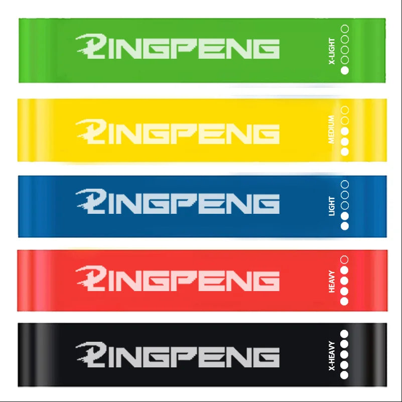 Resistance Bands Set – 5 Levels (Home & Gym)