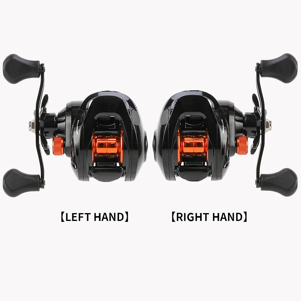6.3:1 Baitcasting Fishing Reel, Left or Right Hand