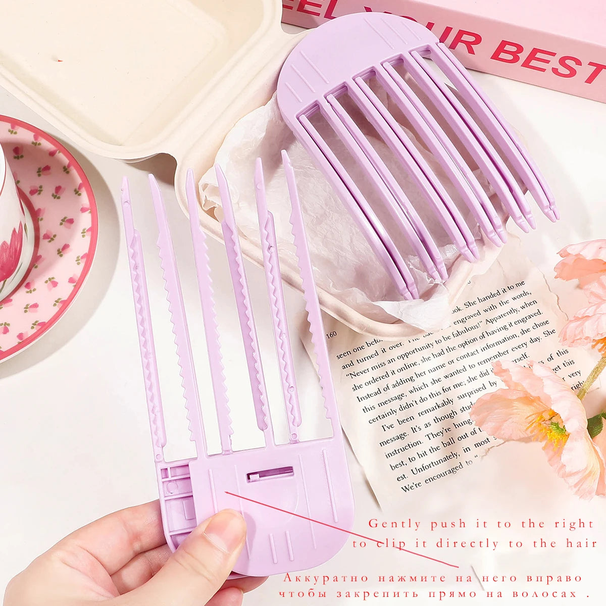 Volumizing Hair Clips – No-Heat Curl & Root Lift
