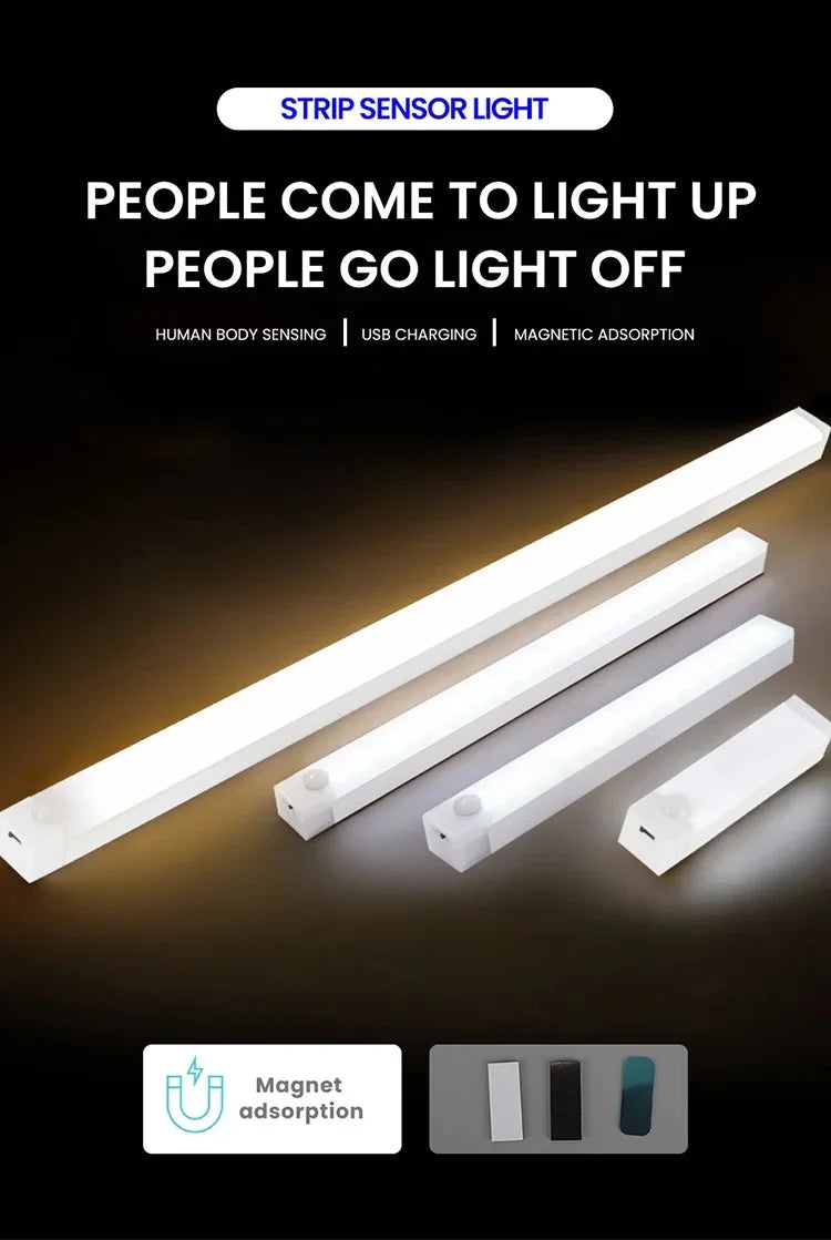 USB-C Rechargeable Motion Sensor LED Cabinet Light