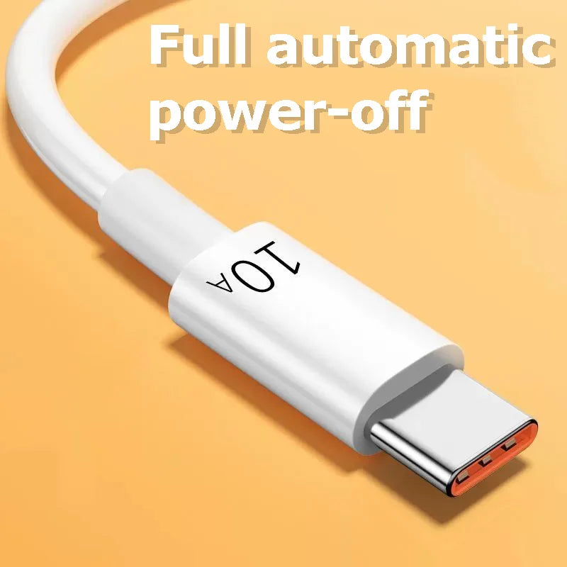 120W USB to USB-C Fast Charging Cable – Super Fast Charge for Android Devices