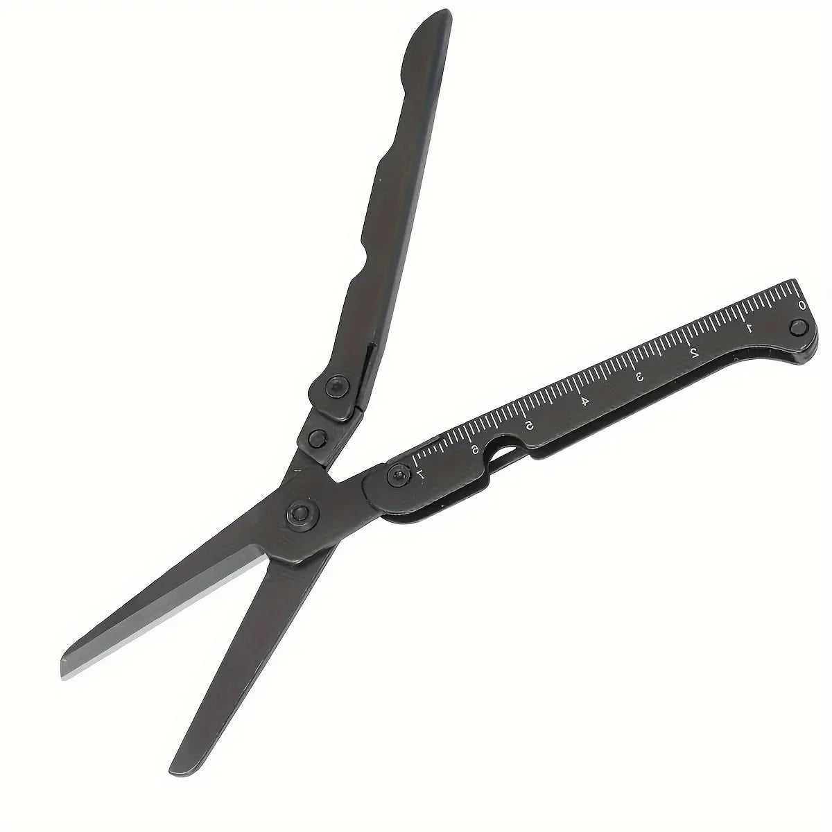 Portable Folding Scissors – Stainless Steel Multifunctional Outdoor Survival Tool