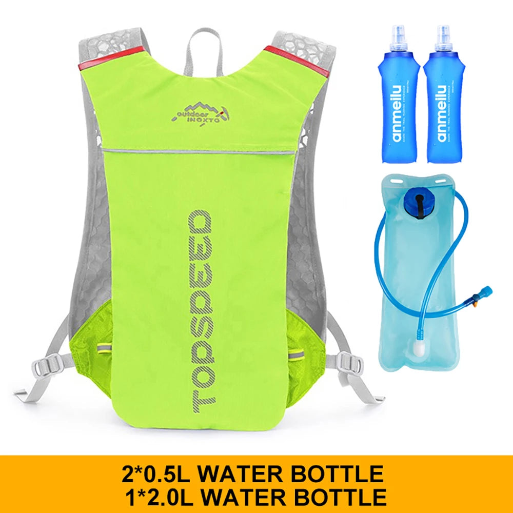 5L Ultralight Running Hydration Vest with Water-Bag Options