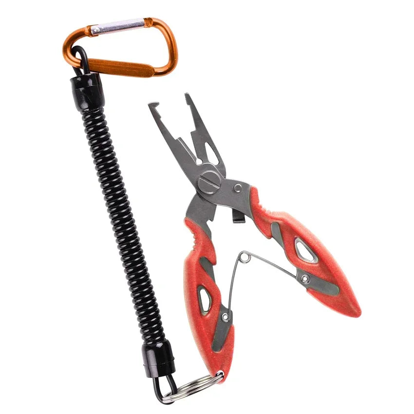 Multifunction Fishing Pliers with Hook Remover & Line Cutter