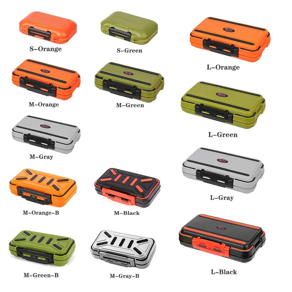 Waterproof Fishing Tackle Box for Hooks & Lures