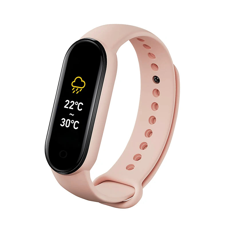 M6 Smart Fitness Bracelet – Heart Rate, Blood Pressure & Activity Tracker