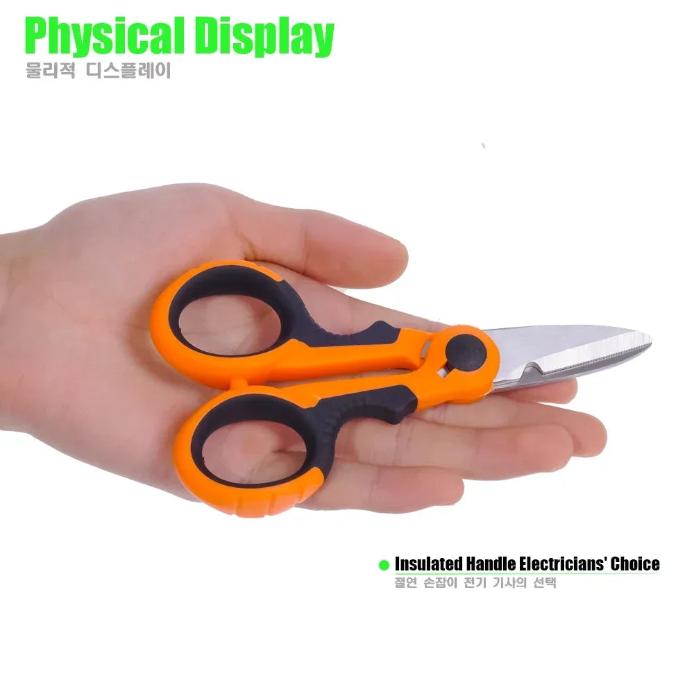 420 Stainless Steel Fishing Pliers with Line Cutters