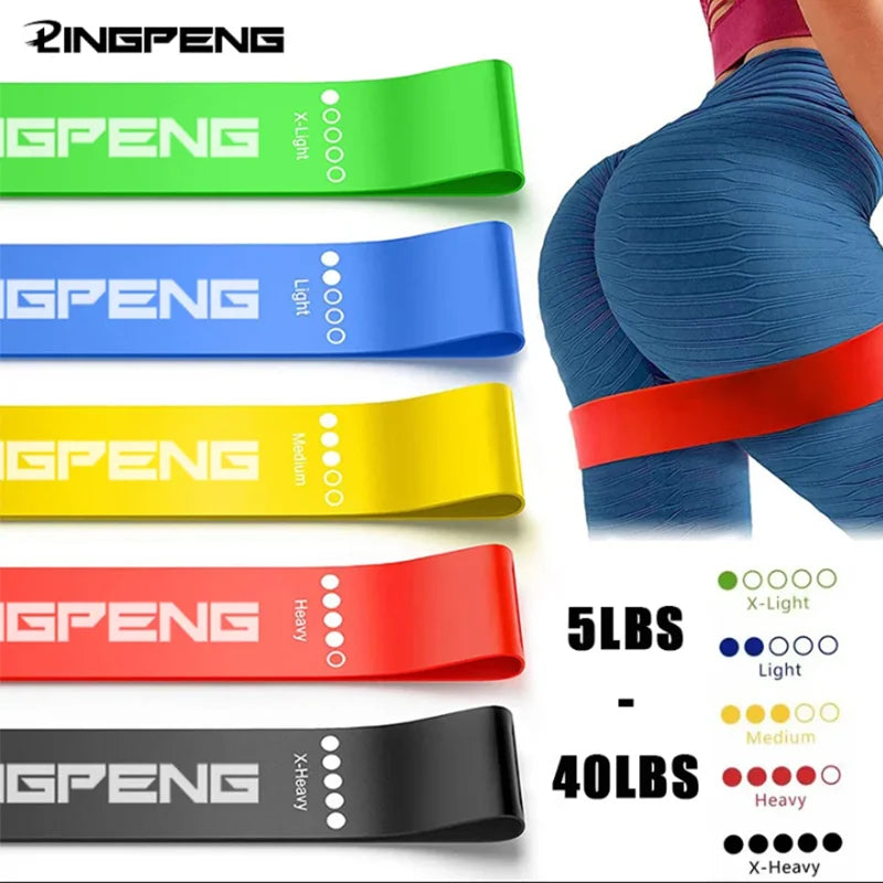 Resistance Bands Set – 5 Levels (Home & Gym)
