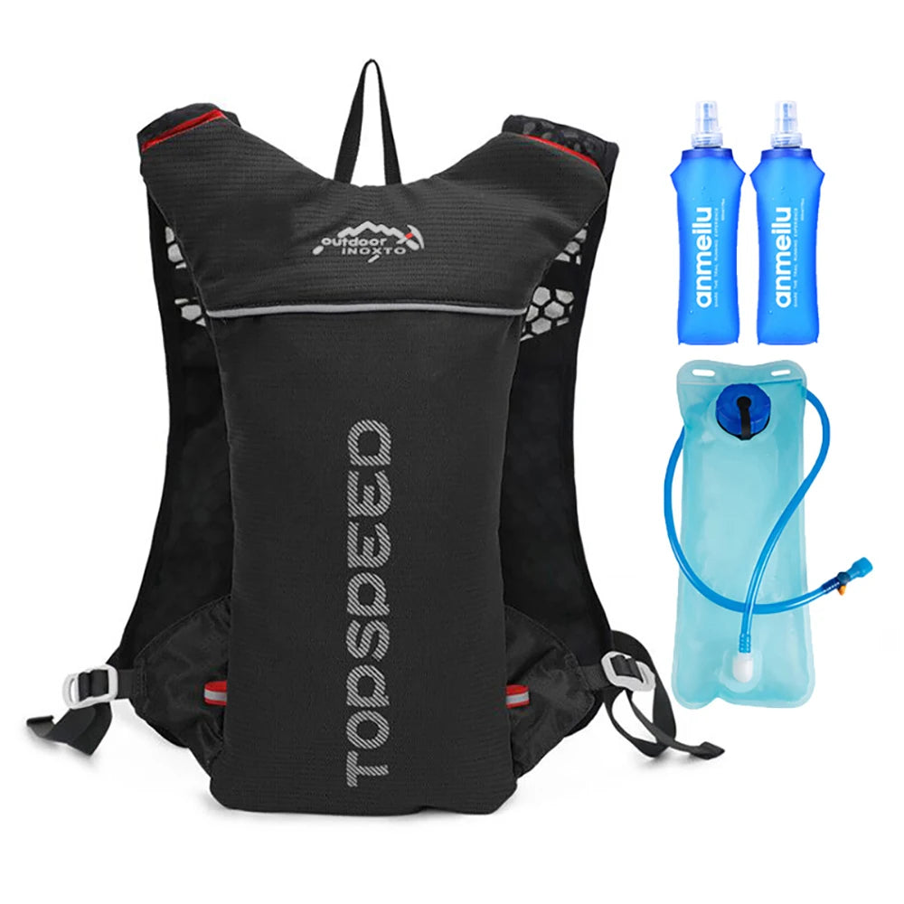 5L Ultralight Running Hydration Vest with Water-Bag Options