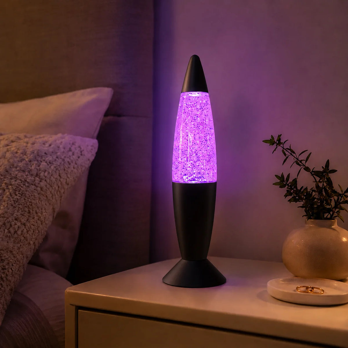 LED Rocket RGB Mood Lamp – USB Color-Changing Gaming Desk Night Light