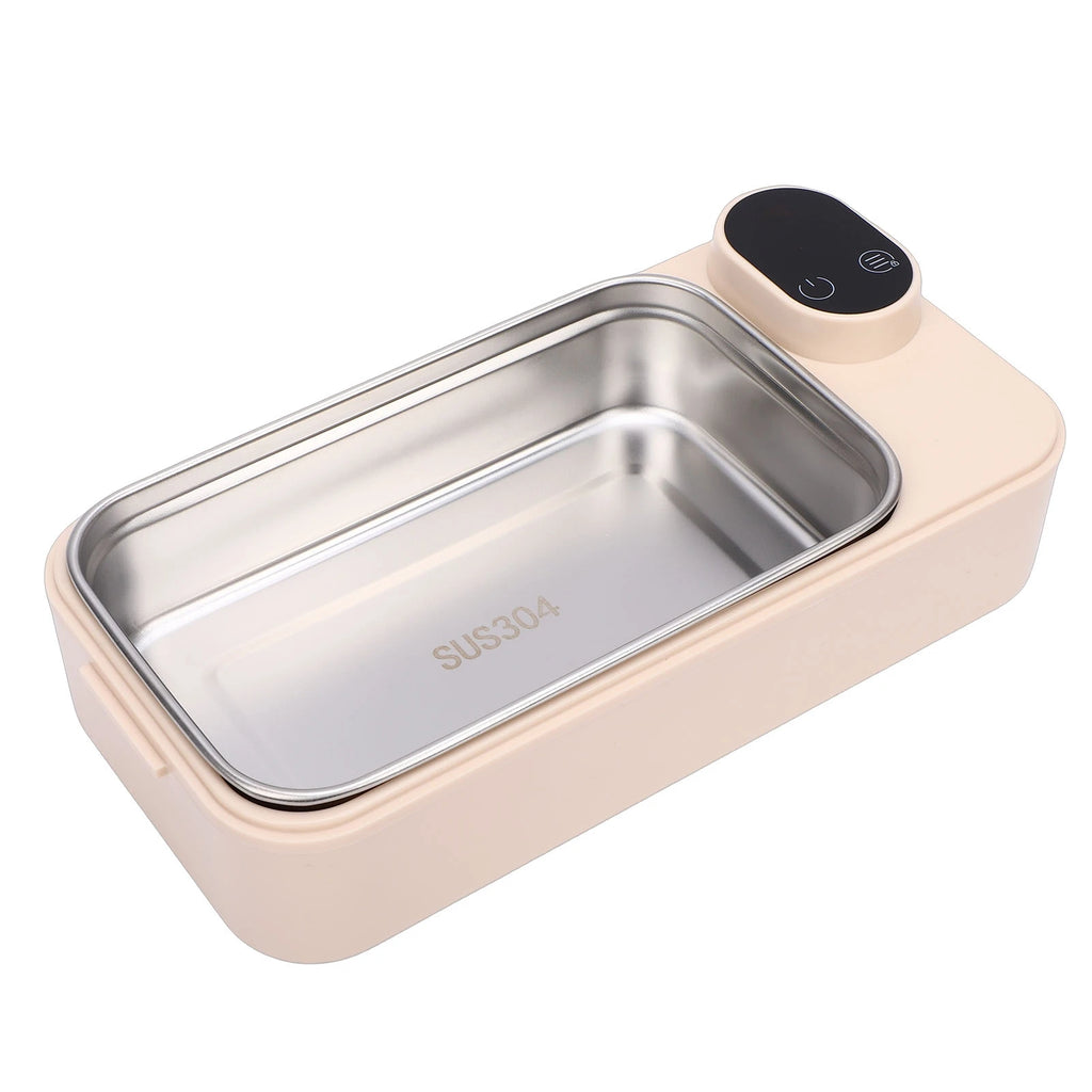 Electric Lunch Box 304 Stainless Steel Digital Display Quick Heated Lunch Box for Office Travel Lunch Box Quick Heated Lunch Box